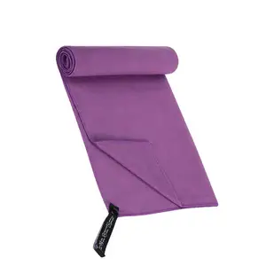 Microfibre Towel Printed Non Slip Grip Dots Anti Slip Soft Custom Logo Yoga Mat Microfiber Sport Towel Yoga Mat Towels