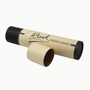 Biodegradable Wholesale Custom Luxury Kraft Paper Tube Packaging Garments Container for Clothing Storage - Product Image 5
