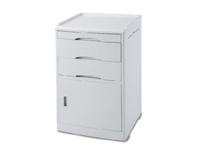Armoire de chevet antibactérienne Refine Medical RF-G-2 en ABS pour clinique, hôpital, chambre de patient, armoire de rangement - Product Image 3