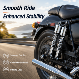 Paire d'amortisseurs arrière chromés pour <span class=keywords><strong>moto</strong></span> Suzuki GN125 GN125H GN125F 125 Cruiser, ressort de suspension, <span class=keywords><strong>amortisseur</strong></span> - Product Image 4