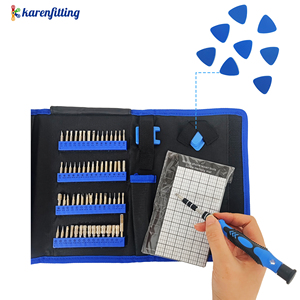 140 in 1 Professional Phillips Chrome Screwdriver Set Cr-v Steel Electronic Repair Tool <b>Kit</b> for Iphone Macbook Diy - Product Image 3