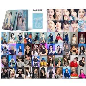 KPOP Idol 55pcs/caja TWICE HARE HARE Photocard Lomo Card Photo Card - Product Image 2