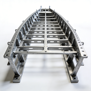 Service de Fabrication sur Mesure de Pièces d'Avion et de Coques de Bateaux en Alliage d'Aluminium Usinées CNC 5 Axes de Haute Précision - Product Image 1