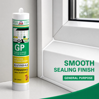 Mastic silicone acétique à séchage rapide, étanche, pour verre, fenêtre, porte, céramique et travaux de construction générale – Vente directe usine