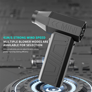 Souffleur d'air portable, mini ventilateur turbo puissant, nettoyeur <span class=keywords><strong>de</strong></span> poussière pour PC et écrans <span class=keywords><strong>de</strong></span> voiture, dépoussiéreur électrique - Product Image 4