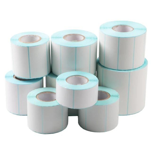Papier autocollant thermique adhésif imperméable personnalisé pour étiquettes d'expédition avec code-barres - Product Image 4