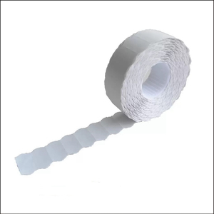 Étiquettes pour vêtements 26 mm * 12 mm et 22 mm * 12 mm x 1500 étiquettes par rouleau, étiquettes pour pistolet à étiquettes, colle thermofusible, étiquettes de prix <span class=keywords><strong>METO</strong></span> & OPEN, autocollants pour vêtements - Product Image 3