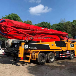 Pompe à béton montée sur camion Putzmeister 49m reconditionnée, à vendre – Nouvelle génération de pompes à flèche de 49m - Product Image 2