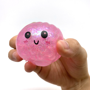 5cm Mini Glitter Squishy Dumpling Colorful Soft Hand Stress Relief Steamed Box Dumpling Stress <b>Balls</b> Toy Stress Relief Dough Bun - Product Image 6