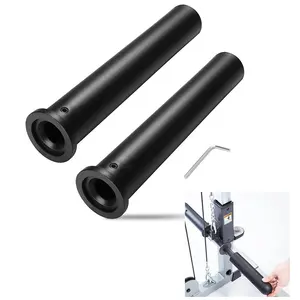 2" Adapter Sleeve Converts 1" Standard Weight Plate Posts to 2" Weight Plate Posts Suitable for 1" Standard Barbell Bars