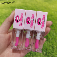Baume à Lèvres Liquide Hydratant Vitaminé Teinté Transparent Marron Fruits Cadeau Repulpant Brillant Végétalien Rose Huile à Lèvres Changeant de Couleur pH