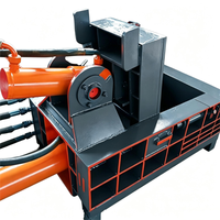 Presse compacteuse hydraulique en acier inoxydable pour le recyclage des métaux ferreux, du cuivre et de l'aluminium, briquetage écoénergétique