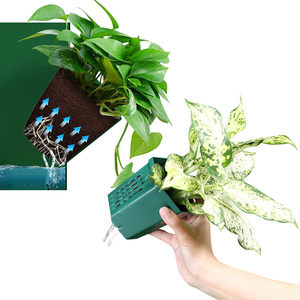 Planteur de système de mur vivant jardin vertical auto-arrosage intérieur extérieur en plastique <span class=keywords><strong>jardinière</strong></span> verticale de mur de jardin - Product Image 4