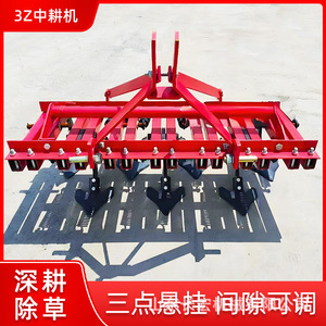 Shandong Changhong Mechanical 3Z Series Farm <b>Cultivator</b> Red For Soil Preparation Weeding Fertilizing - Product Image 5