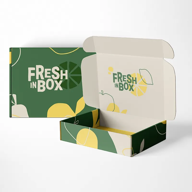 도매 맞춤형 브랜드 맞춤형 로고 상자 화장품 의류 포장 골판지 우편물 배송 종이 상자