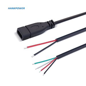 Cavo dati di tipo C femmina per aprire la ricarica rapida cavo di <span class=keywords><strong>prolunga</strong></span> di alimentazione femmina <span class=keywords><strong>USB</strong></span> C <span class=keywords><strong>2</strong></span> core/4 core - Product Image 1