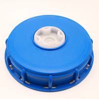 Réservoir d'eau IBC de 1000 L, bouchon en plastique de 150 mm de diamètre, couvercle de réservoir IBC de 6 pouces avec filetage NPT non ventilé pour tuyau, couvercle anti-poussière IBC