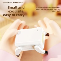 Robot chien intelligent IA Motu 30, alimenté par batterie, commande vocale, jeu éducatif interactif, jouet pour enfants, cadeau en plastique