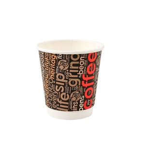 Gobelets à thé en papier de style nouveau 2025, 8 oz, 10 oz, 12 oz, 16 oz, gobelet en papier à double paroi pour boissons - Product Image 1