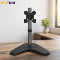 Soporte de Monitor para Escritorio de Fácil Instalación, Capacidad de 8 kg, Movimiento Completo, Rotación de 360 Grados, Inclinación, VESA 100x100, Configuración Rápida