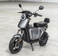 Moto électrique tout-terrain Niu U2 Touring, moteur brushless, batterie lithium 1000W 60V, charge utile 200kg, vitesse 61-80km/h, boîte de rangement centrale Shandong