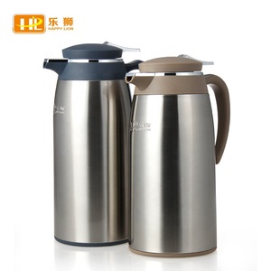กระติกน้ำร้อน HAPPY LION สแตนเลสสุญญากาศ กระติกน้ำชา กาแฟ สำหรับ<span class=keywords><strong>ค</strong></span>รัว สีชมพูและสีขาว พร้อมไส้แก้วรุ่น KWA - Product Image 6