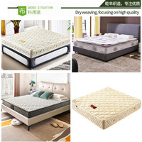Vente directe d'usine à la mode motif coloré personnalisé en fibre de polyester jacquard tricoté tissu à tic-tac pour matelas