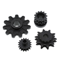 Chaîne de transport d'aliments pour l'industrie avicole agricole avec pignon de fixation