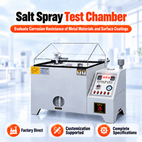 Chambre d'essai de corrosion par pulvérisation de sel accélérée, machine d'essai de brouillard salin pour tester la résistance à la corrosion des surfaces de peinture des quincailleries métalliques