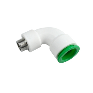 PPR Coude Push-Fit Connecteur rapide 1/2 \ "Filetage mâle Installation sans chaleur Connecteurs d'<span class=keywords><strong>eau</strong></span> de jardin pour 20 <span class=keywords><strong>mm</strong></span> <span class=keywords><strong>25</strong></span> <span class=keywords><strong>mm</strong></span> 32 <span class=keywords><strong>Eau</strong></span> - Product Image 5