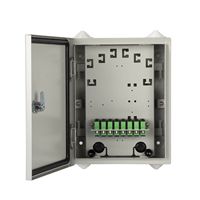 Boîtier mural vide pour fibre optique 144 ports, armoire ODF haute densité pour utilisation intérieure en télécommunications, boîte de jonction, boîte électrique
