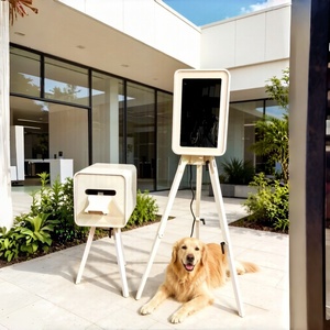 Cabina de Fotos de Madera (Versión Blanca Personalizada) No Incluye Soporte para Impresora, Cabina de Fotos Portátil, Cabina de Fotos Vogue - Product Image 2