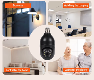 Hikwifi 5g 360 toàn cảnh Wifi HD tầm nhìn ban đêm <span class=keywords><strong>IP</strong></span> Mini Home an ninh không dây bóng đèn PTZ Home an ninh máy ảnh - Product Image 4