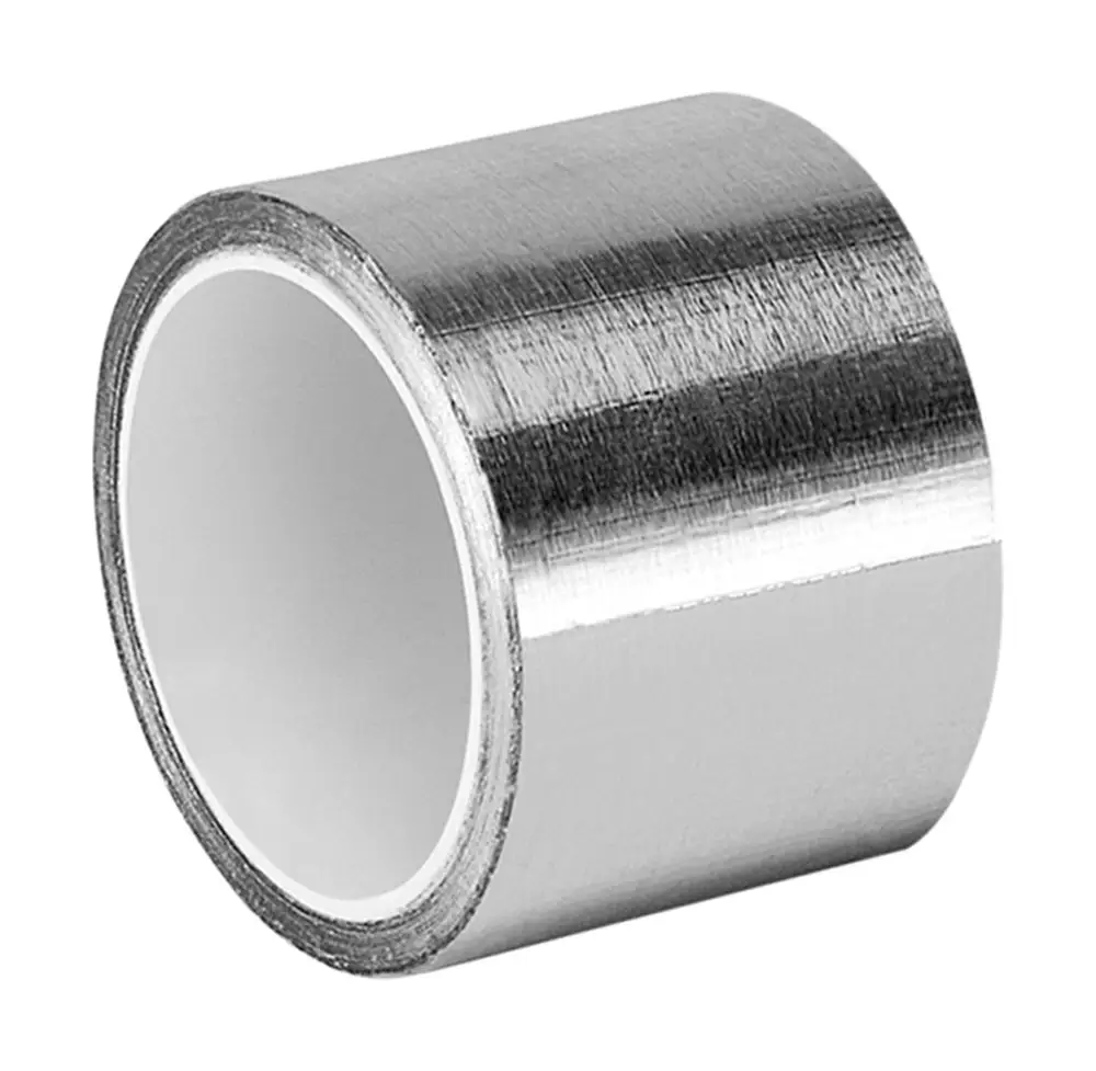 Высококачественная водонепроницаемая и огнестойкая алюминиевая лента усиленная Серебряная лента из алюминиевой фольги