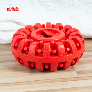 Jouet à mâcher chien dentition traiter distribution fournitures pour animaux de compagnie mangeoire Puzzle balle d'entraînement - Product Image 6