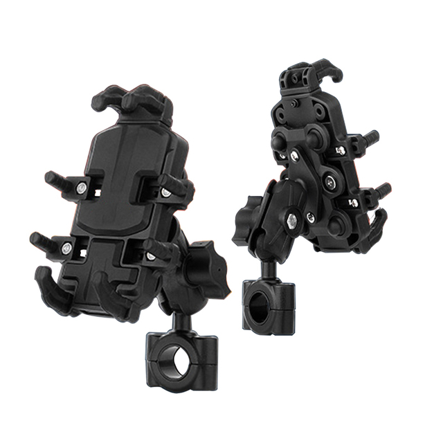 Shock-proof Rubber Mount Motorbike Motorcycle Mobile Phone Holder Metal Bracket Phone case off Road Motowolf Phone Holder