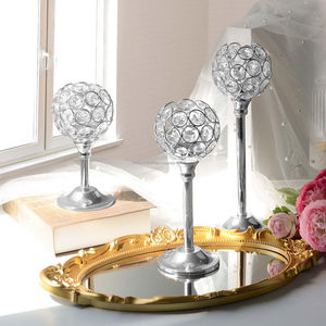 Portavelas de metal de primera calidad con detalles finos, ideal para exhibición de Navidad, iluminación de eventos, decoración del hogar y uso de oficina - Product Image 5