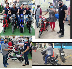 Scooter Eléctrico de Dos Ruedas al por Mayor, Batería de 60v 72V 32AH 1000w 1500w 2000W, Motocicleta Eléctrica para Adultos - Product Image 4