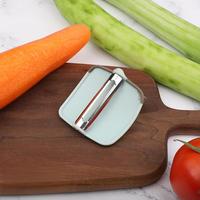 Handmatige plastic palmbladeren-schiller, handzame groente- en fruitsnijder, schiltool, keukenaccessoire