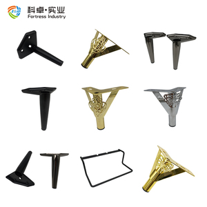 Accessoires de mobilier de luxe léger en gros : Pieds de <span class=keywords><strong>canapé</strong></span> en métal chromé triangulaires modernes pour la maison - Product Image 5