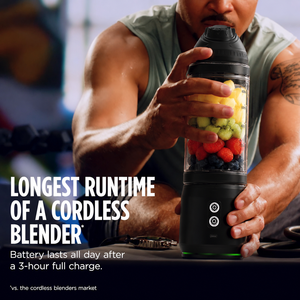 Vaso Mezclador Portátil de 700 ml con Base Desmontable, Fácil de Transportar, para Viajes, Batidora de Smoothies Recargable por USB C, Exprimidor de Frutas Portátil - Product Image 2