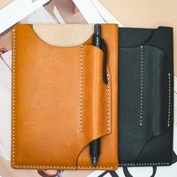 Carnet de notes professionnel personnalisé avec logo, couverture en cuir, journal de réunion, étui avec boucle pour stylo, bloc-notes portable, housse de protection