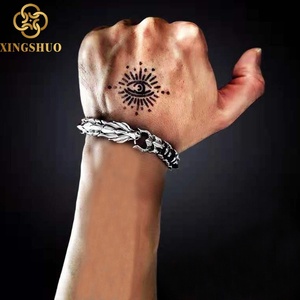 <span class=keywords><strong>สร้อย</strong></span><span class=keywords><strong>ข้อ</strong></span><span class=keywords><strong>มือ</strong></span>พังก์ลาย<span class=keywords><strong>มังกร</strong></span>เคลือบโลหะผสมสังกะสีหลากสีสไตล์อเมริกันเรโทร - Product Image 4