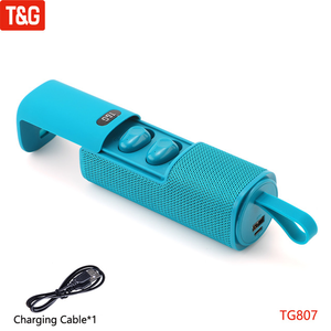 T&G TG807 NOUVEAU Haut-parleur sans fil portable BT Haut-parleurs d'extérieur Mini écouteurs intra-auriculaires Banque d'alimentation Stéréo 3D Poignée Haut-parleur - Product Image 6