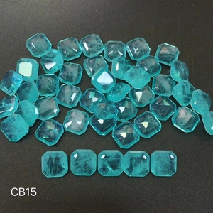 Commercio all'ingrosso di Alta Qualità Multicolore SQ Smeraldo <span class=keywords><strong>Paraiba</strong></span> Colore di Fusione di <span class=keywords><strong>Pietra</strong></span> per Monili Set - Product Image 1