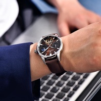 Montres pour homme Pagani Design YS021, montre squelette multifonction de luxe pour homme, phase lunaire, nouvelles montres mécaniques automatiques