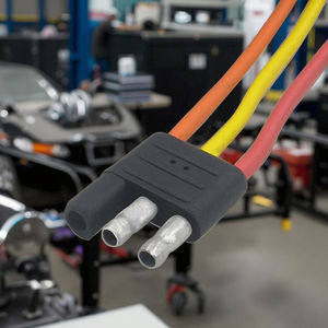 トラックトレーラー成形3プロングピグテールハーネス銅導体PVC断熱ストップターンテールブレーキバックアップ光配線ハーネス - Product Image 2