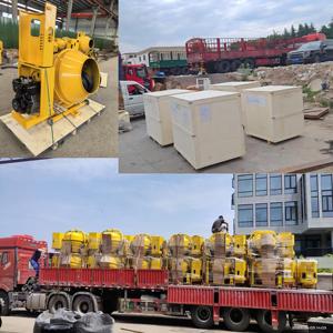 Vente directe d'usine de bétonnières mobiles très vendues 700L/500L/350L Petites bétonnières à haute efficacité et faible bruit - Product Image 4