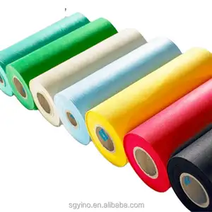 pp spunbond polypropylene sms ss hydrophilic recycle non woven fabrics roll raw material anti grass cloth
