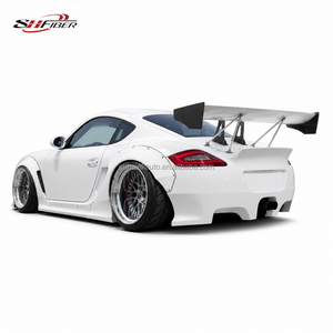 Kit Carrozzeria Stile Rocket Bunny, Paraurti e Spoiler Posteriore per <span class=keywords><strong>Porsche</strong></span> <span class=keywords><strong>Cayman</strong></span> 987.1 - Product Image 3
